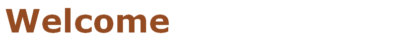 Welcome